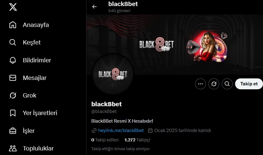 Black8bet Twitter